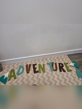 *5 Items for $25 Baby Items* Adventure Felt Bunting